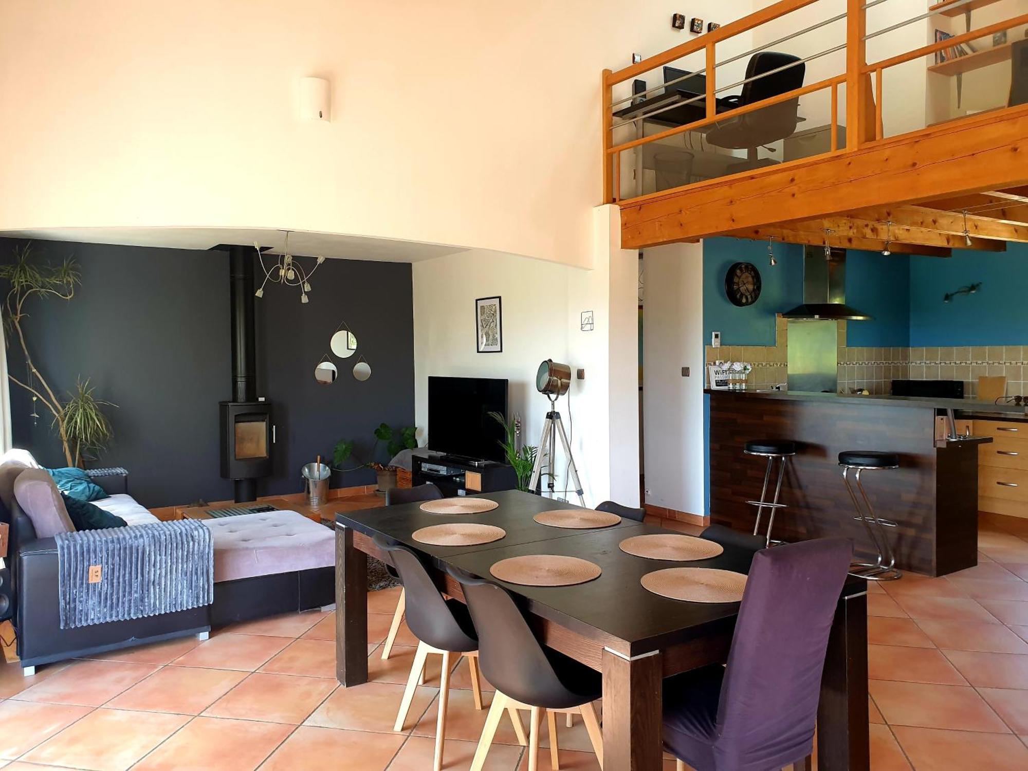 Maison Spacieuse Face Aux Pyrenees Carla-Bayle Bagian luar foto